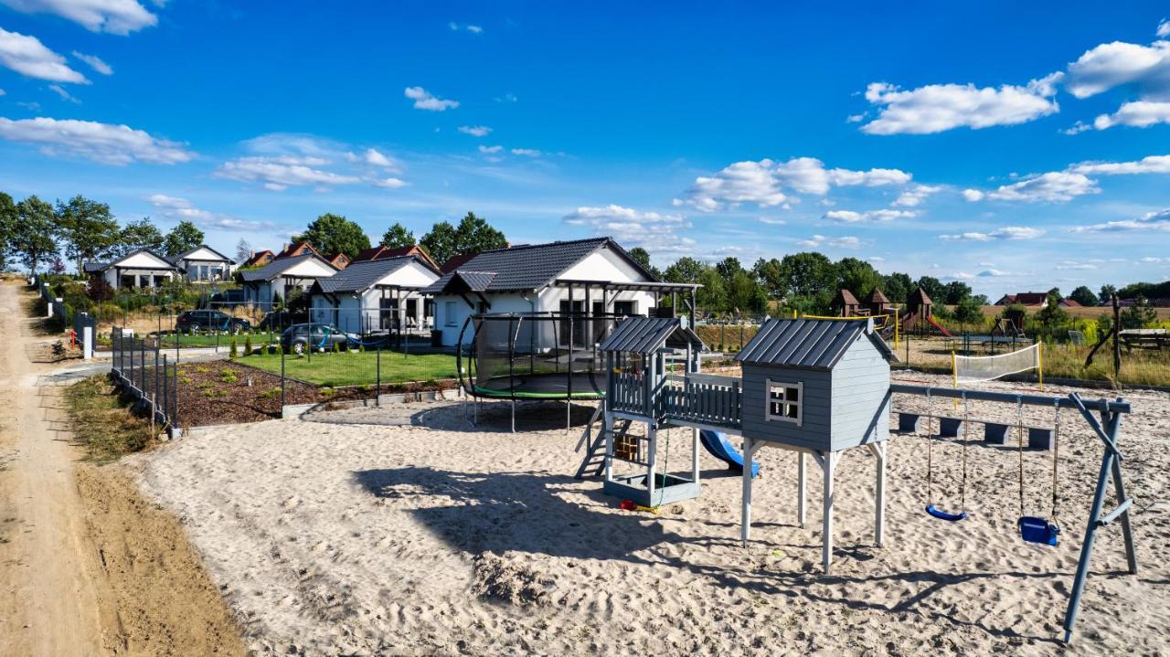 Przystan Lagowek - Domki Letniskowe Ngoại thất bức ảnh