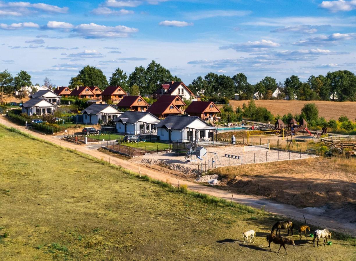 Przystan Lagowek - Domki Letniskowe Ngoại thất bức ảnh